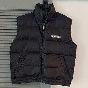 Cinch Men's Classic Black Quilted Vest
